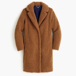 J.Crew Coat teddy coat- like new